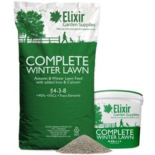 Complete Winter & Autumn Lawn Feed/Fertiliser with Iron & Calcium | 4-3-8+4Fe