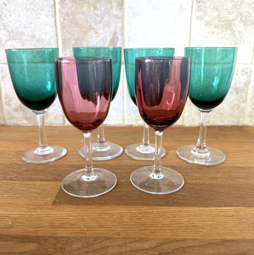 Set antique cranberry - 6,