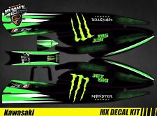 Decal Kit For Jet Ski Kawasaki 750 SX SXR SXI - Monster