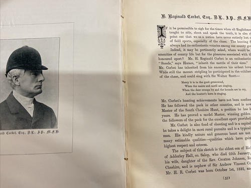 Cheshire leaders c1896 print - leaders,