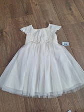 Monsoon 9-12 Months Short Sleeve Pretty Dress (B89)