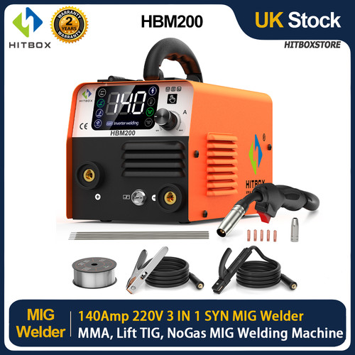 Hitbox 3in1 mig - hitbox, 140amp