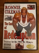 DVD - Ronnie Coleman The Cost Of Redemption Bodybuilding DVD R1 NTSC US Import 