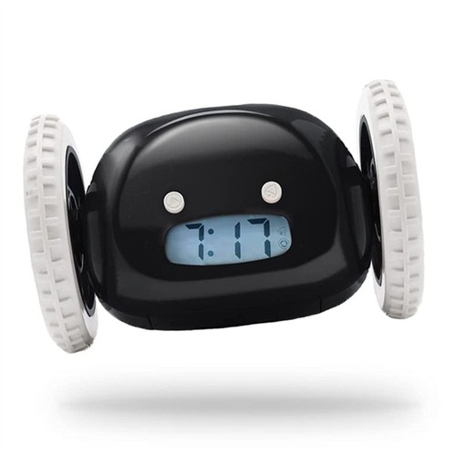 Fun rolling away - alarm, clock