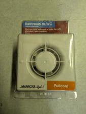 Manrose MG100T Bathroom Fan - White