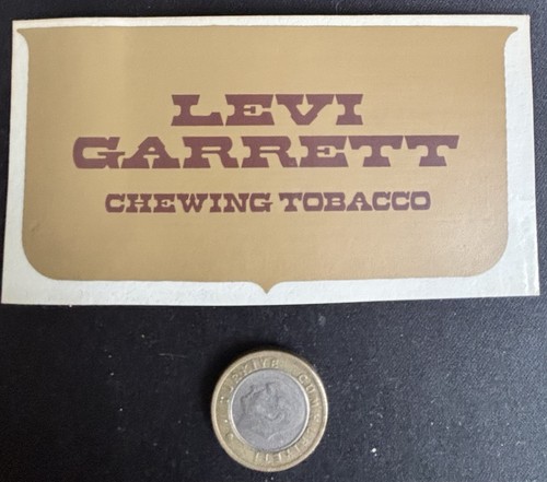 Vintage decal levi garrett - levi,