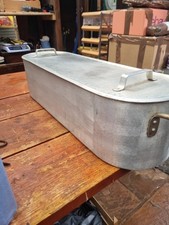large aluminium fish kettle