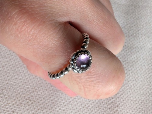 Pandora month ring - pandora, birthstone