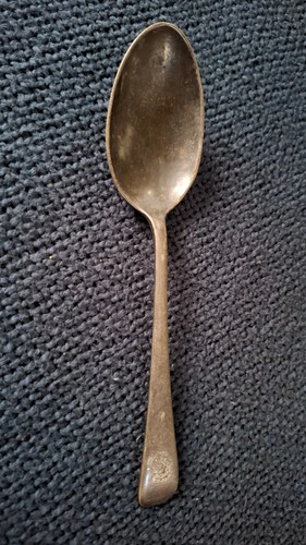 Silver plated serving spoon - , by