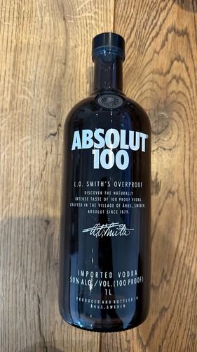 Absolut 100 black - absolut,