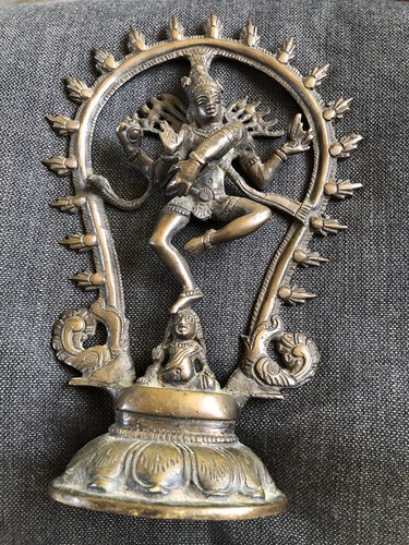 Brass shiva statue - shiva,