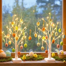 60cm Easter Egg Twig Tree LED
