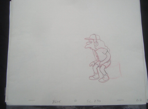 The simpsons animation - the,