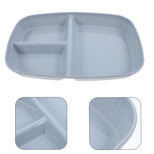 Compartment tray divided food - divided,