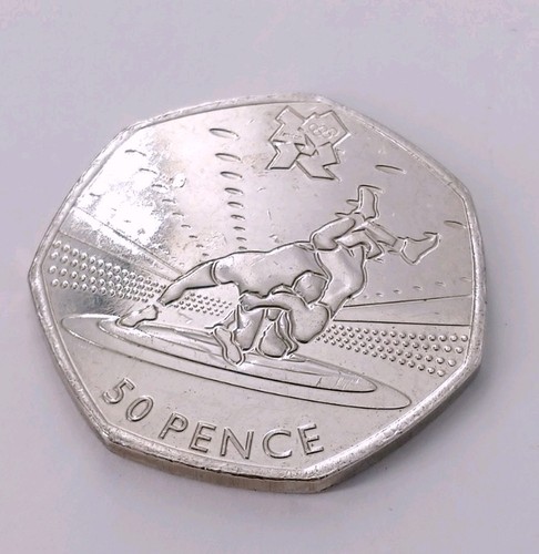 2011 olympic 50p coin - olympic,