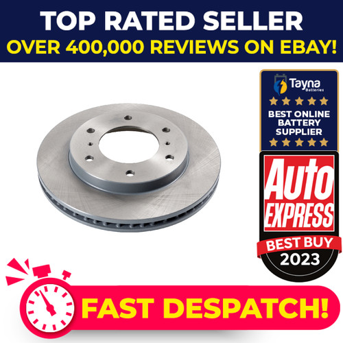 Brake discs pair vented - brake,