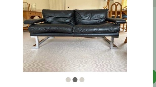 Pieff mandarin sofa 1970s - mandarin,