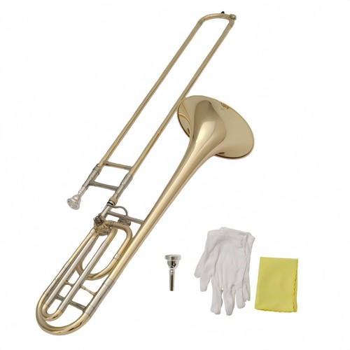 Tenor slide instrument with - tenor, f