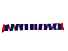 RANGERS COLOURS FOOTBALL SCARF