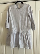 H and M Oxford Blue Dress