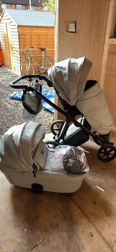 Grey leatherette mee milano - grey,