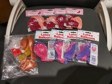 Latex balloons 1st Birthday & Happy Birthday job lot Bundle