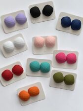 Fashion Colourful Elegant Stud 60S Style Acrylic Earrings