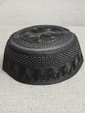 Men Skull Cap Muslim Islamic Prayer Hat Topi Kufi Head Wear Clothing Colours