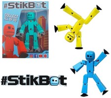 2 Random Genuine Boxed Stikbot Robot - Stikbots - Stop Motion Animation Stickbot