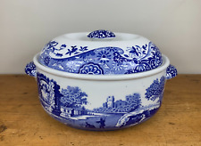 Large Spode Italian Blue and
