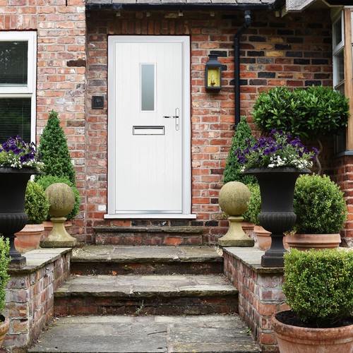 Composite front door cottage - front,