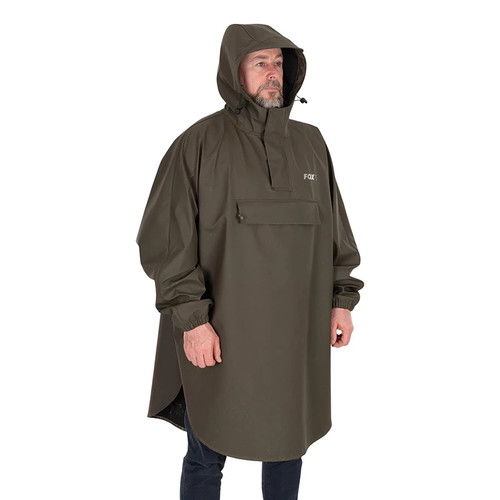 Fox khaki poncho - khaki, *pay