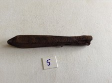 Small cross bow bolt still with part of wooden shaft fair example 