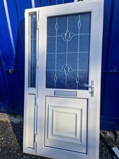UPVC Door With SidePanel  Please Read Description For Delivery