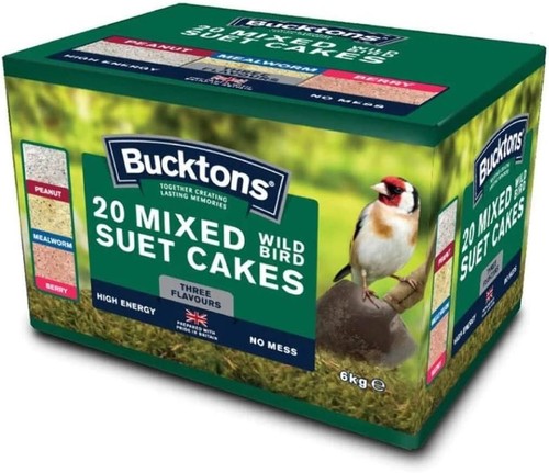 Box mixed suet cake - of,