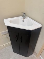 BRAND NEW CORNER SINK/ Black/