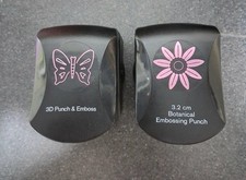 Docrafts Xcut Boranical Embossing Punch 3.2cm & 3D Punch & Emboss