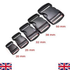 25mm Plastic Release Buckle Fastener Backpack Side Release Clip Webbing Strap