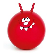 Toyrific Jump 'n' Bounce Happy Face Red  24 Inch Retro Space Hopper  BNIB