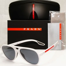 Prada White Polarized