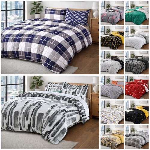 Reversible duvet quilt cover - quilt,