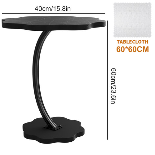 Shape sofa side table couch - c-shape,