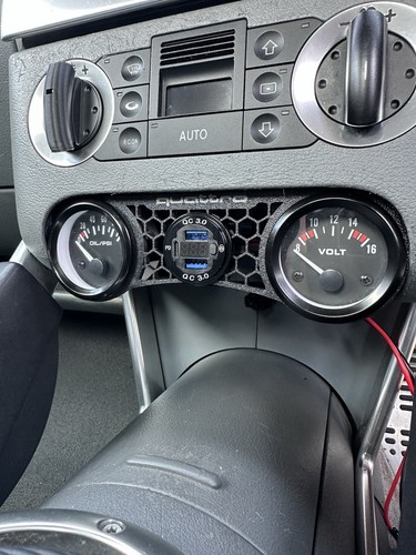 Audi mk1 dual 52mm dial - audi, tt