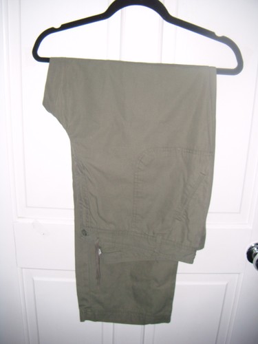 Ladies army green cargo - ladies,