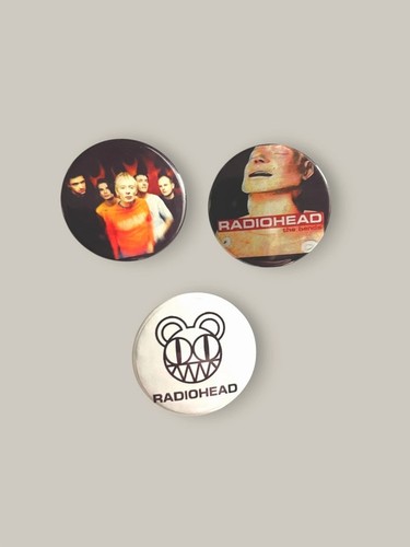 Radiohead set badges - of, /