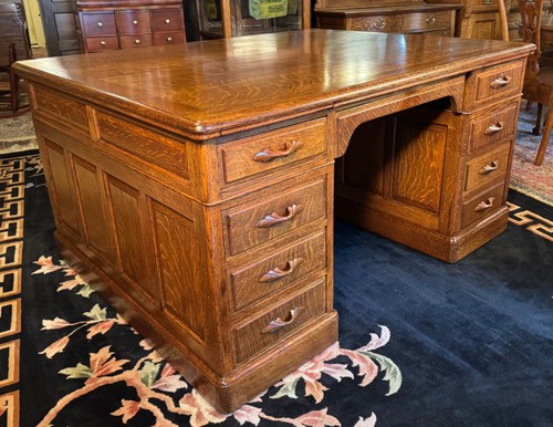 Antique oak large raised - oak,
