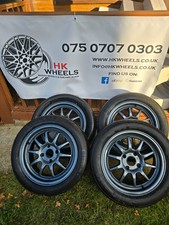 16" ROTA GT3 ALLOY WHEELS 4x114 HONDA JDM NISSAN TOYOTA AE86 VOLVO JAP ET40 7J