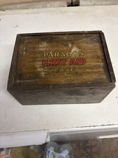 Vintage WW2 Paragon First Aid boxAs Per Photos