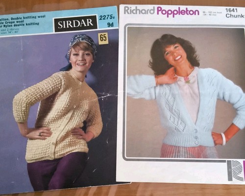 Vintage knitting patterns - 2,