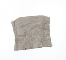 Zara Women Brown Rhinestone Strapless Camisole Top Size 10 Party Wear